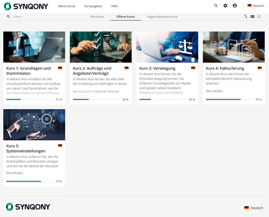E-Learning-Plattform