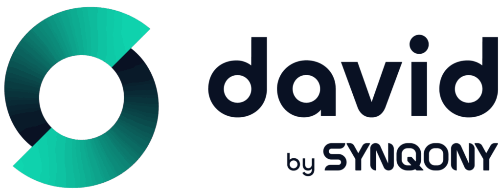 Sie sehen das Logo von david